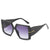 Einzigartige Oversized Geometrische Sonnenbrille Brehn