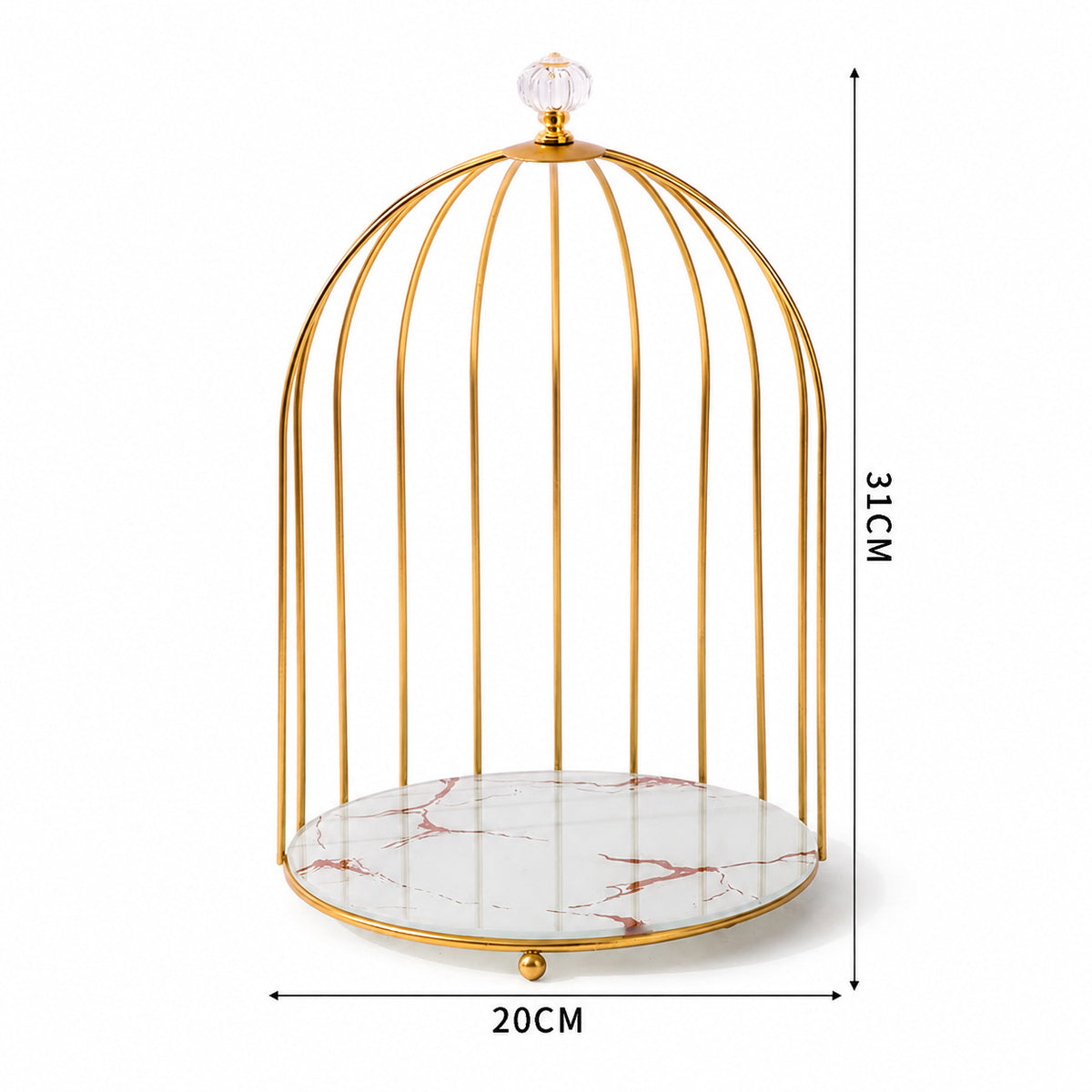 Dekorativer Vogelkäfigregal