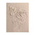Strukturiertes Floral Relief Leinwandkunst