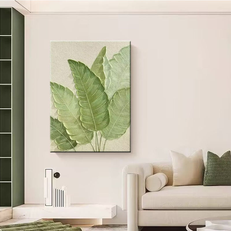 Blatt-Themen Relief Wandkunst