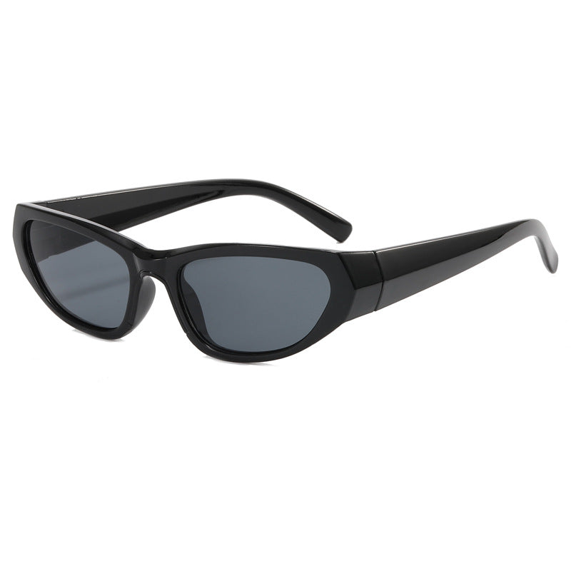 Damen modische Sonnenbrille mit verspiegelten Gläsern Brehn