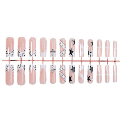 Elegantes Press-On Nail Art Kit Brehn