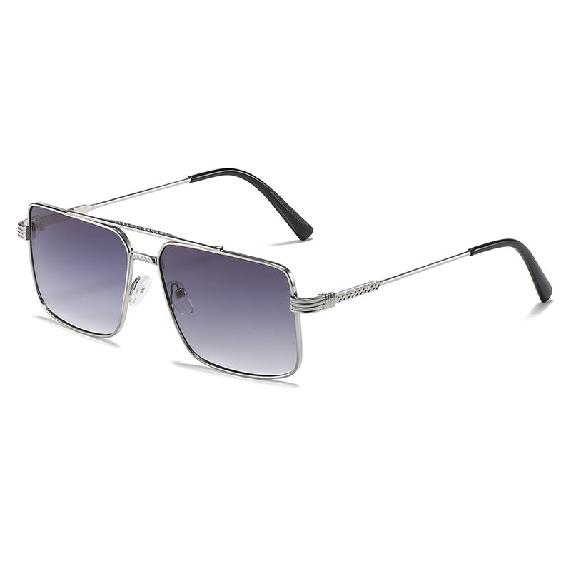 Elegante Übergroße Quadratische Rahmen Sonnenbrille Brehn