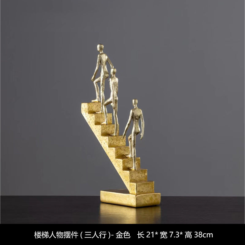 Treppenfigurative Skulptur