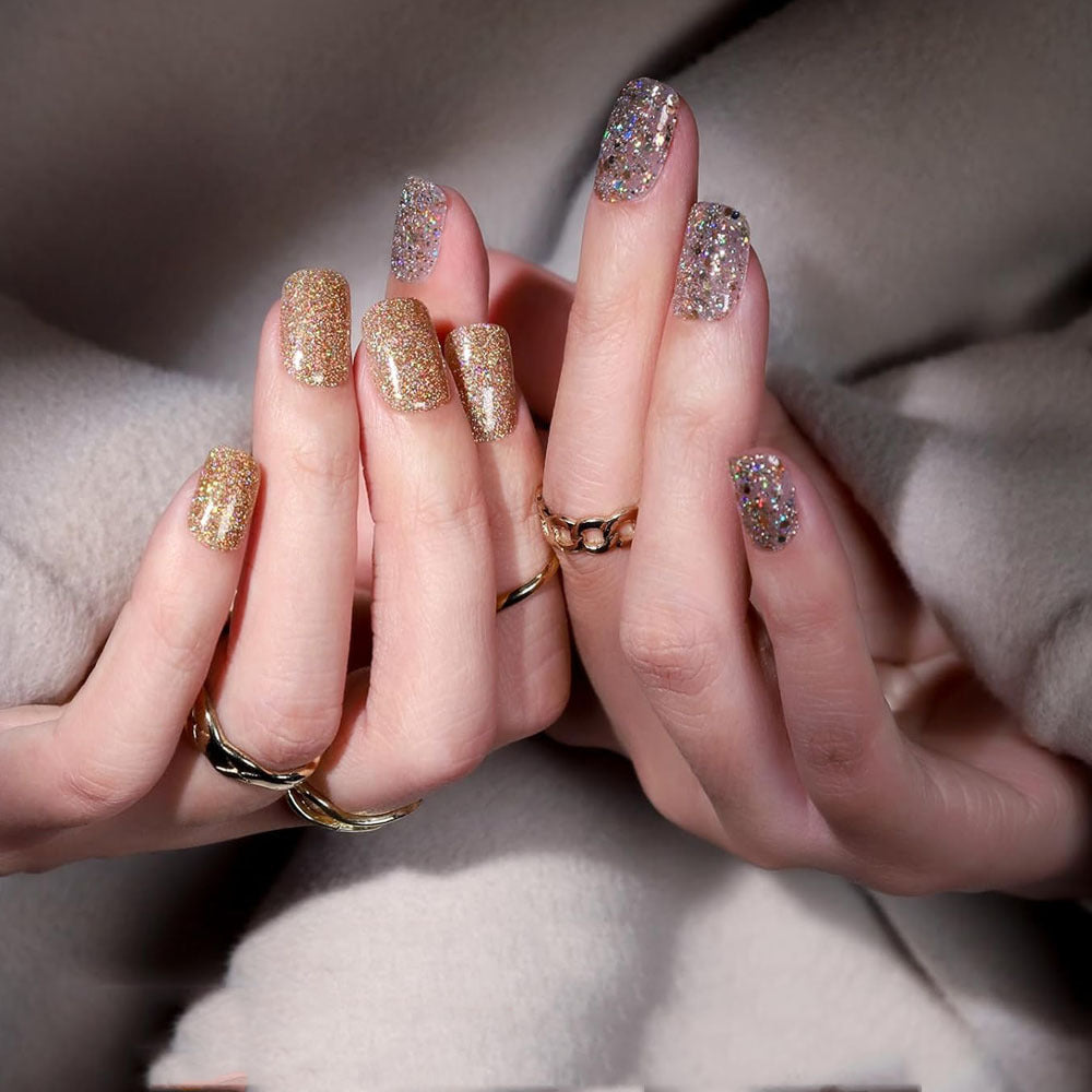 Sortiment von vollflächigen Press-On-Nageltips Set
