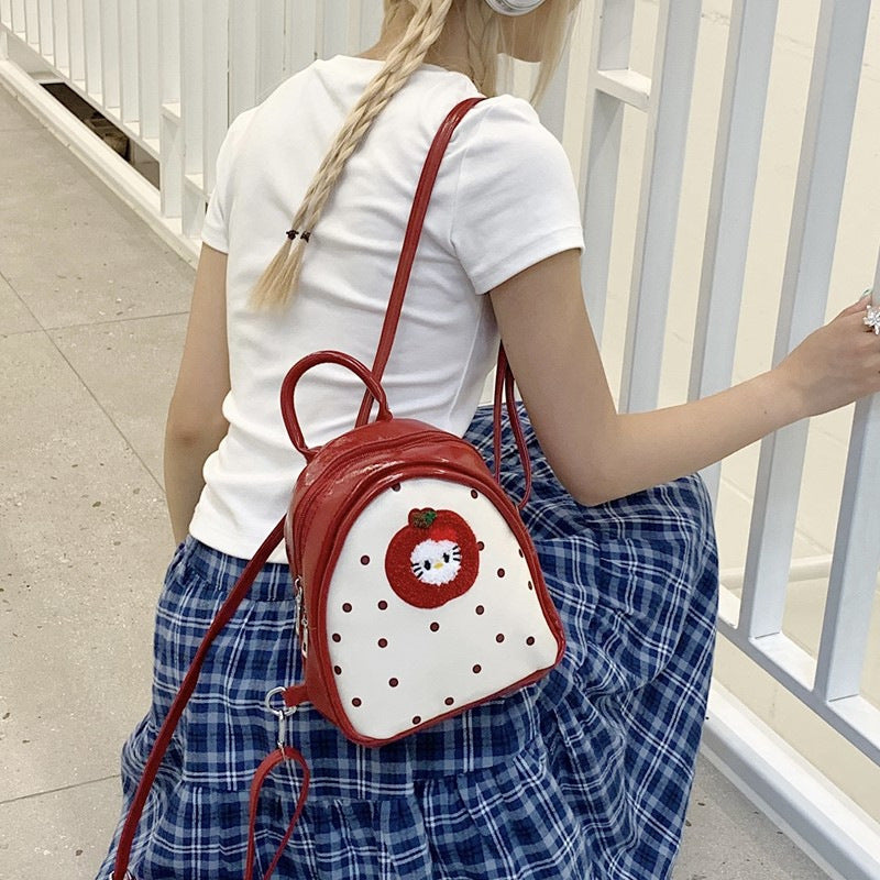 Plüsch Rucksack mit Fruchtigem Design und Verspielten Details Brehn