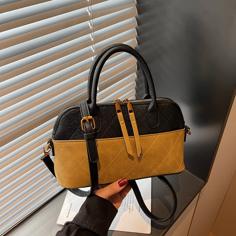 Gep quiltete Mode Handtasche Brehn