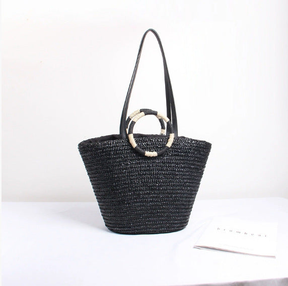 Damen Geflochtene Freizeit Tasche Brehn