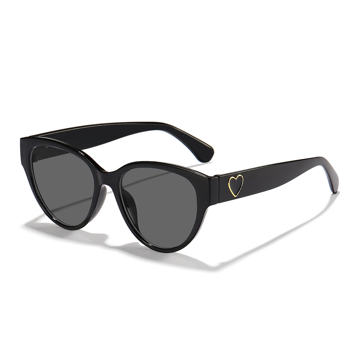 Damen Cat-Eye Sonnenbrille mit herzförmigem Detail und UV-Schutz Brehn