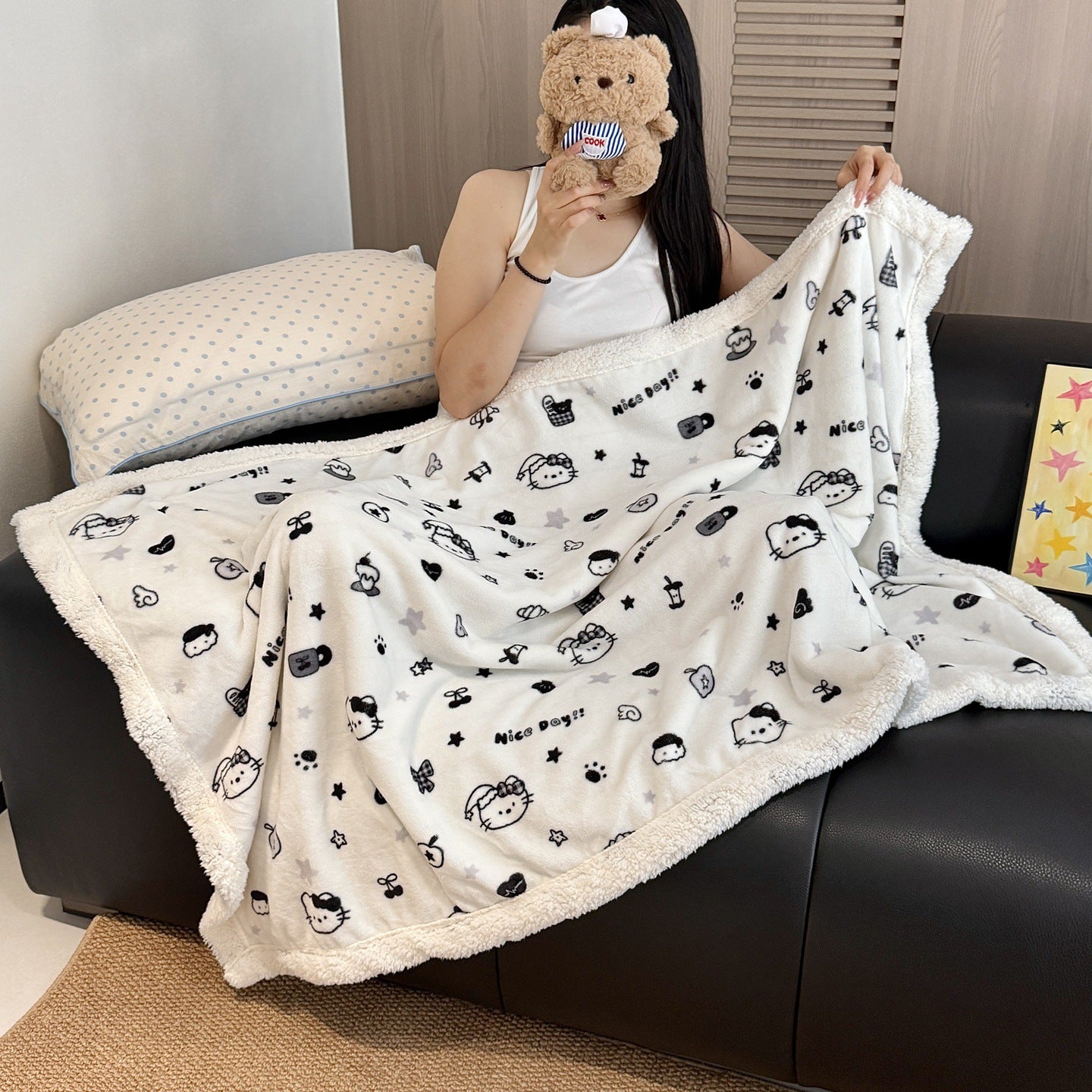 Gemütliche Kuscheldecke Brehn