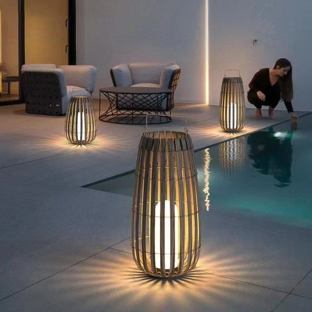 Stilvolle Outdoor Dekorative LED Laterne