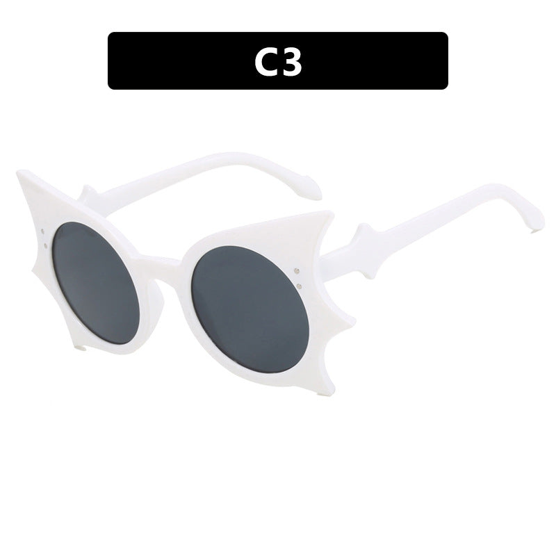 Damen extravagante Cat-Eye Sonnenbrille mit auffälligem Rahmen Brehn
