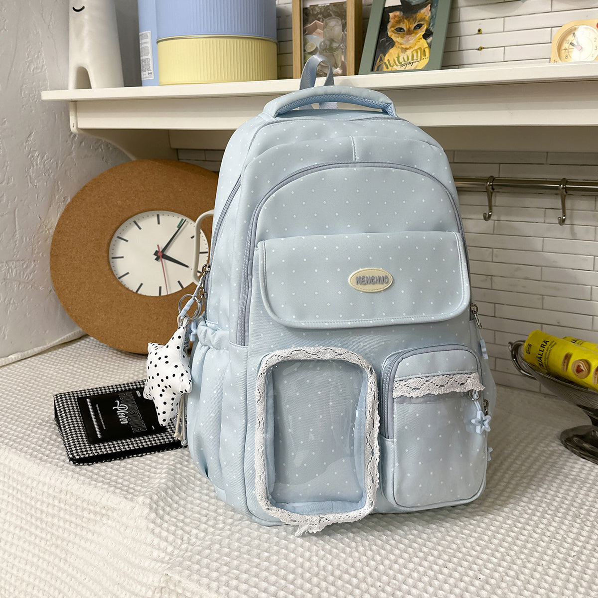 Stilvoller Mehrzweck-Muster-Rucksack Brehn
