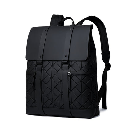 Geometrisches Muster Rolltop Rucksack Brehn