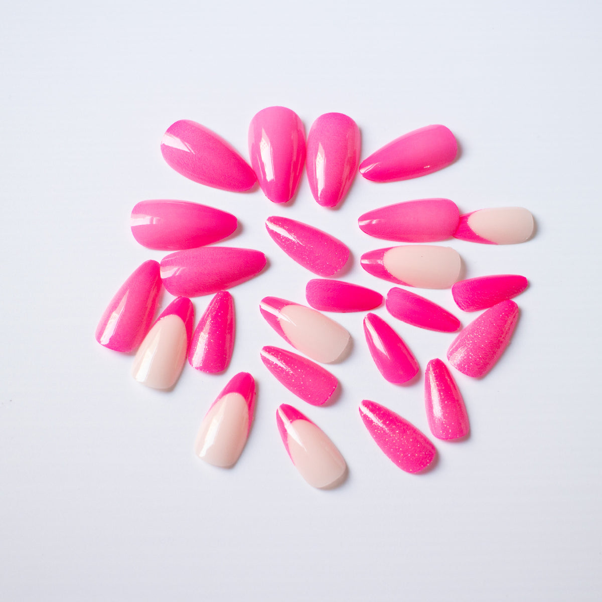 Stylische Stiletto-Nagelkunst