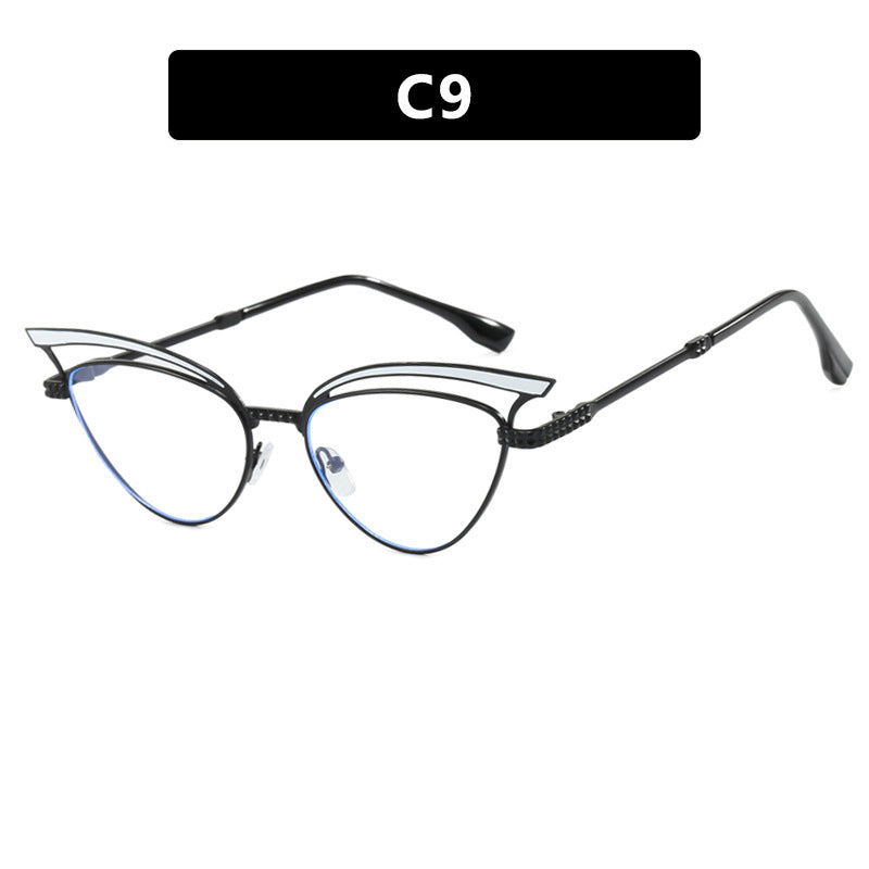 Damen Cat-Eye Brille mit filigranem Designelement Brehn