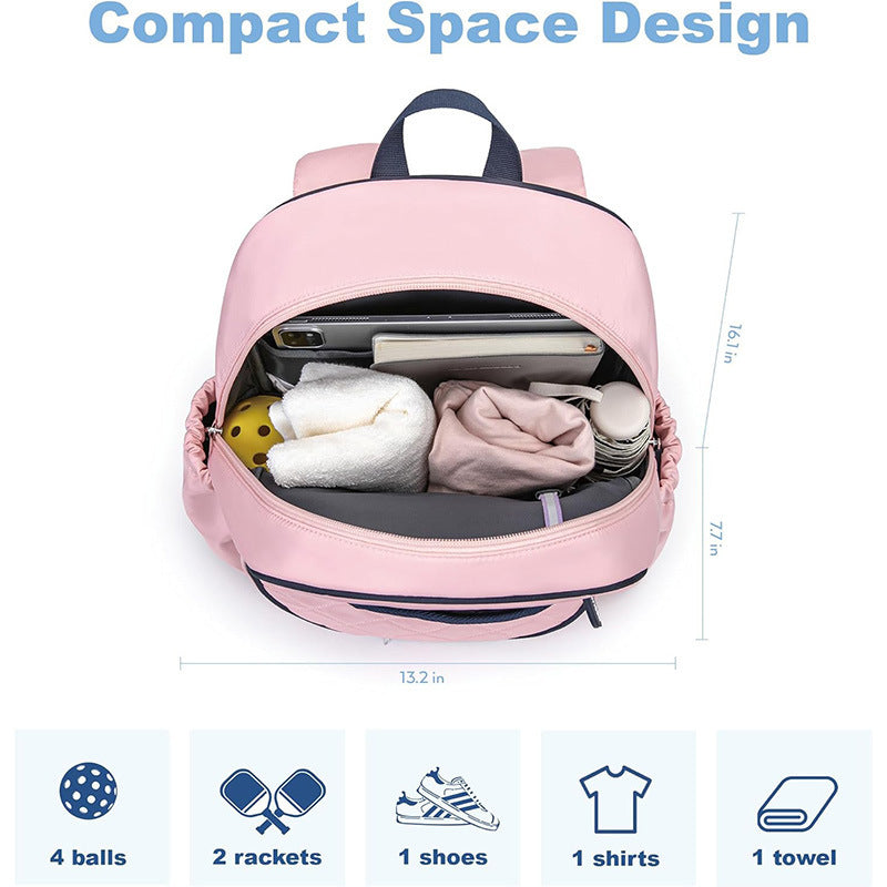Sportlicher Rucksack mit Schuh- und Schlägerfach Brehn