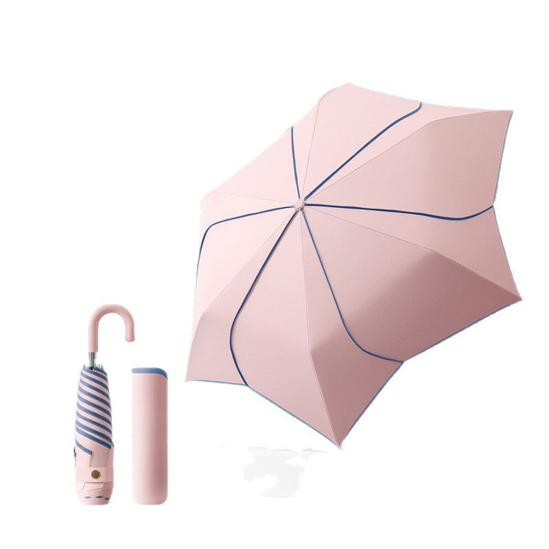 Damen Faltender UV-Schutz Regenschirm mit innovativem Design Brehn