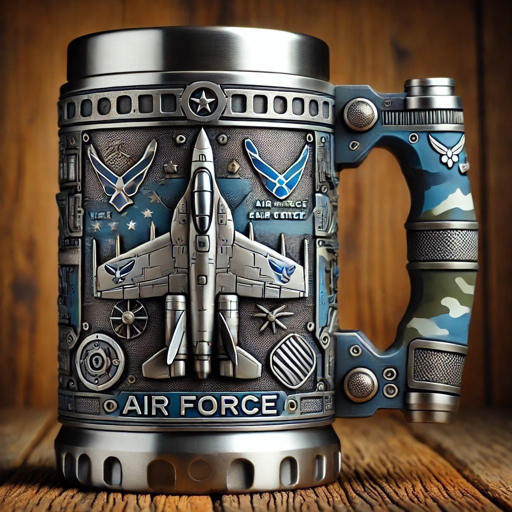 Militär-Themen 3D Becher Brehn