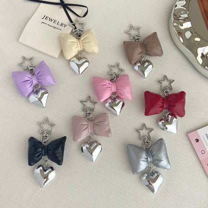 Bow-förmiger Charm Schlüsselanhänger Brehn