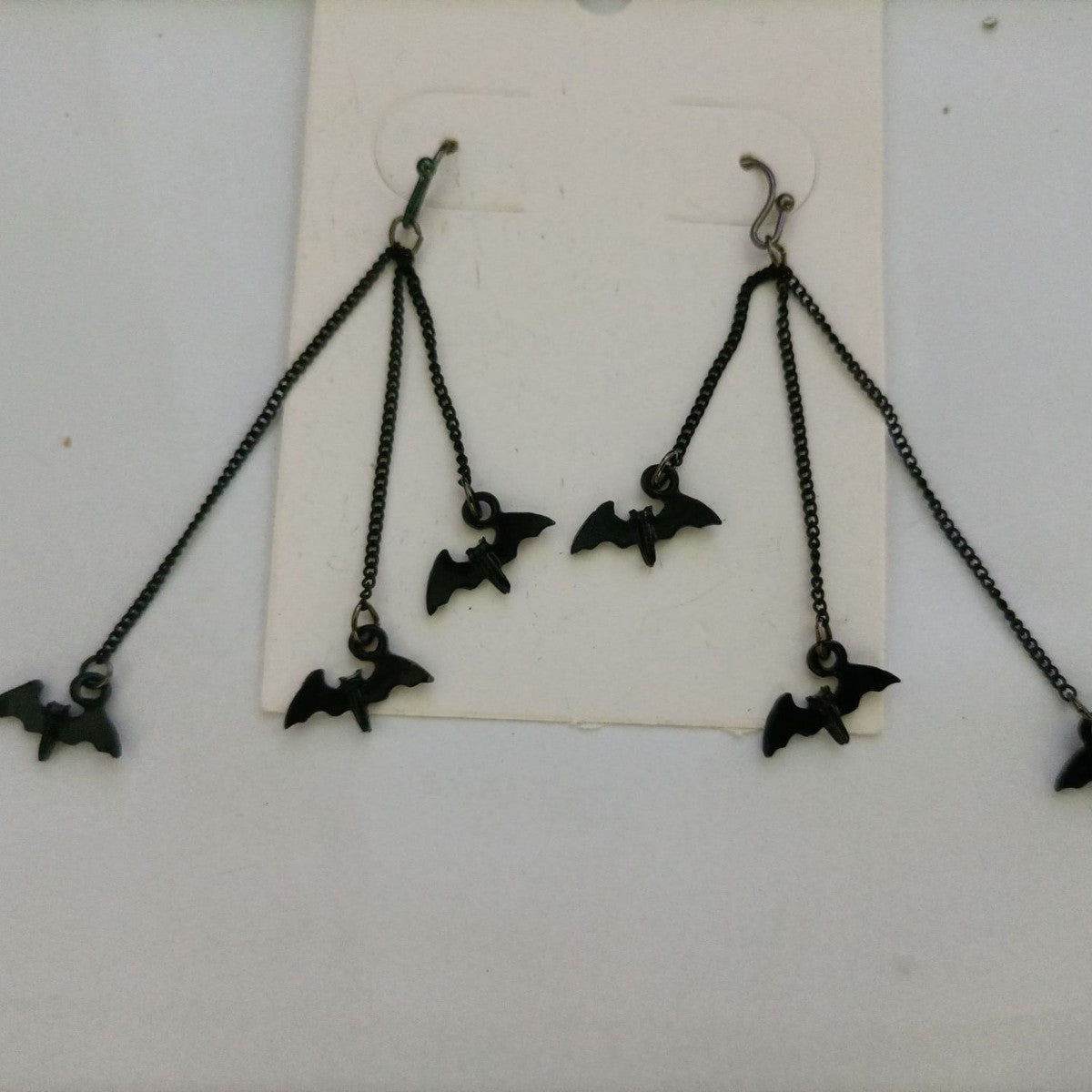 Gothic Bat Hänger Ohrringe Brehn