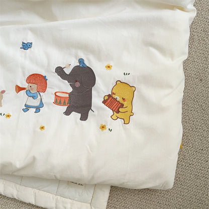 Unisex Kuscheldecke mit einem fröhlichen Tiermotiv Brehn