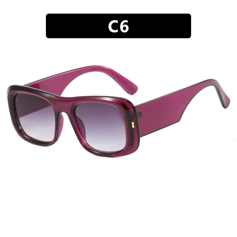 Damen quadratische Sonnenbrille mit reflexionsschützenden Gläsern und moderner Rahmenkonstruktion Brehn