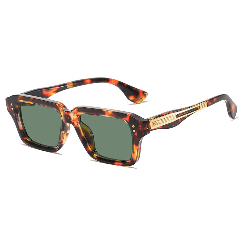 Trendy Quadratische Rahmen Sonnenbrille Brehn