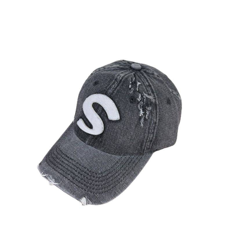 Damen Vintage Grafik Logo Baseballmütze Brehn
