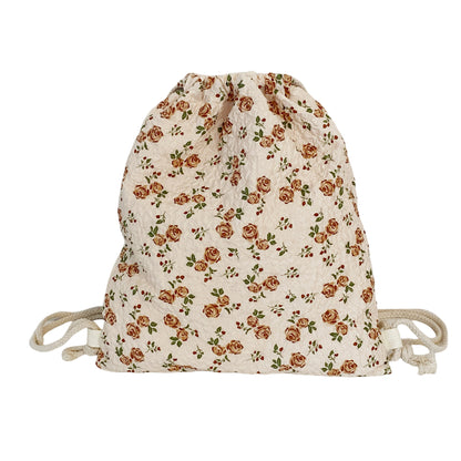 Blumen-Schnur-Rucksack
