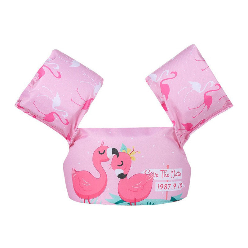 Damen Aufblasbare Schwimmhilfe mit farbigem Flamingo-Design Brehn