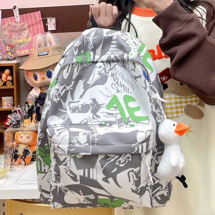 Rucksack Im Modernen Comic-Design Brehn