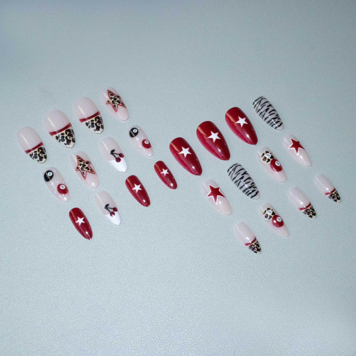Kreatives Themen-Nagelkunst-Set