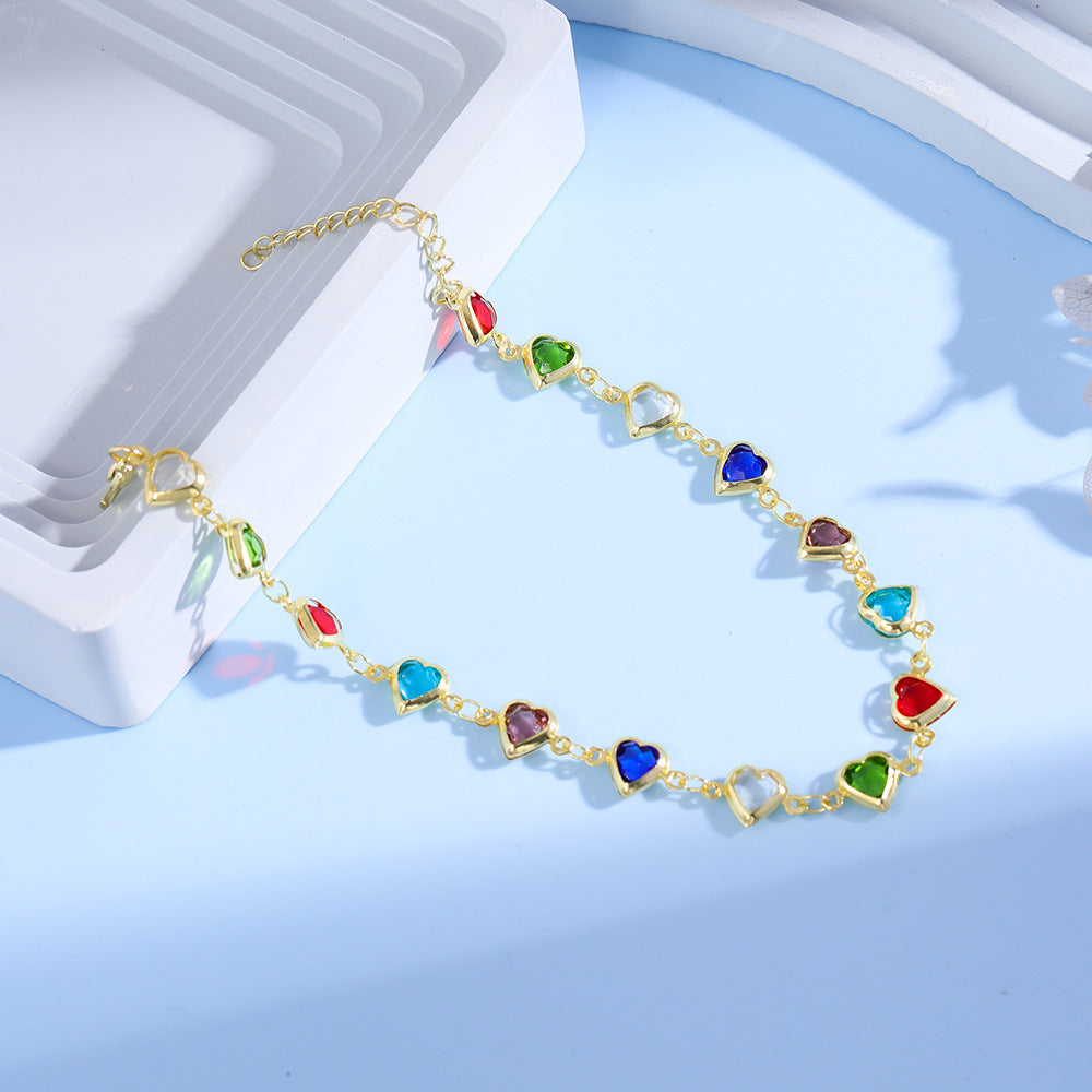 Herzförmiges Charm Armband Brehn