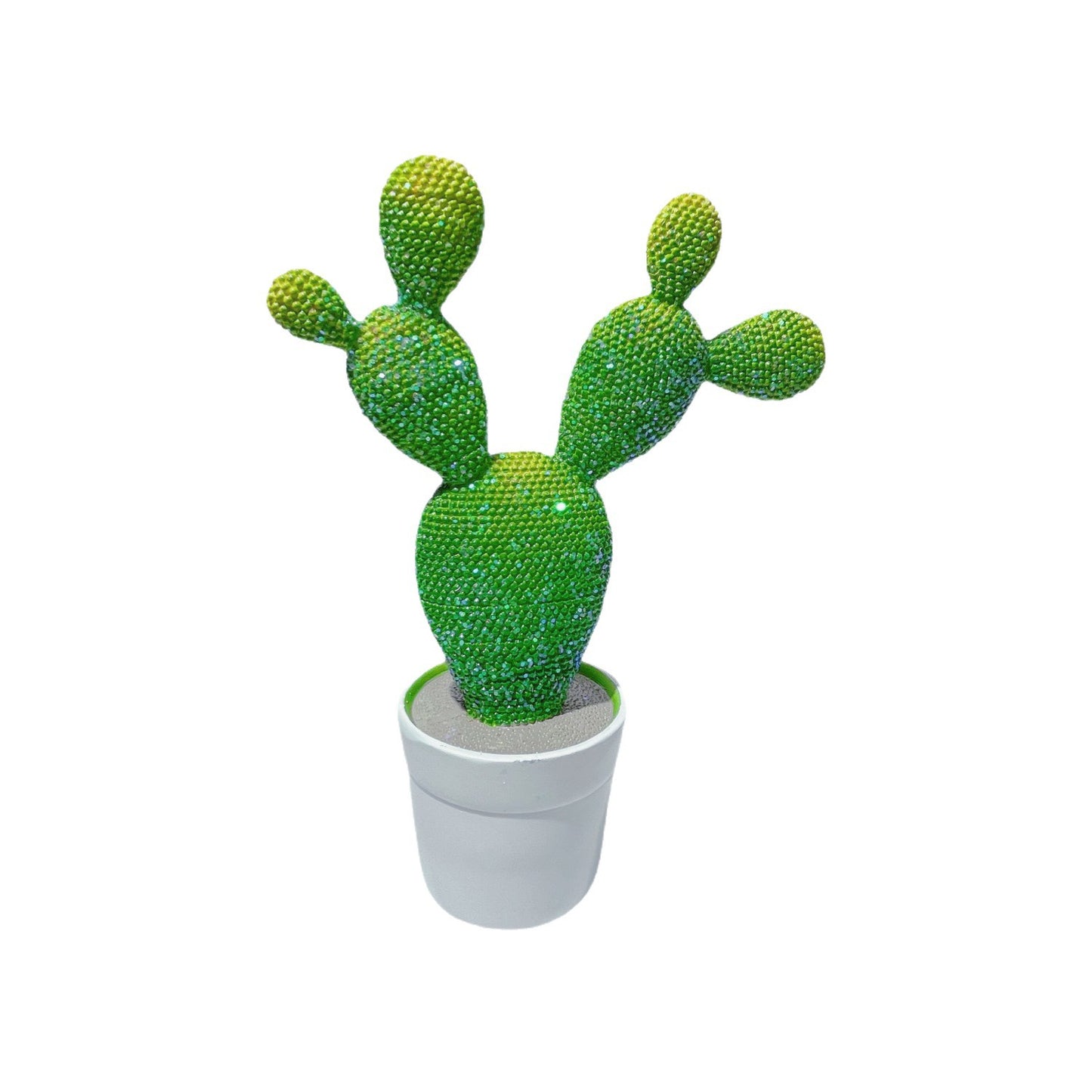 Glitzernde Kaktus Deko Figur Brehn