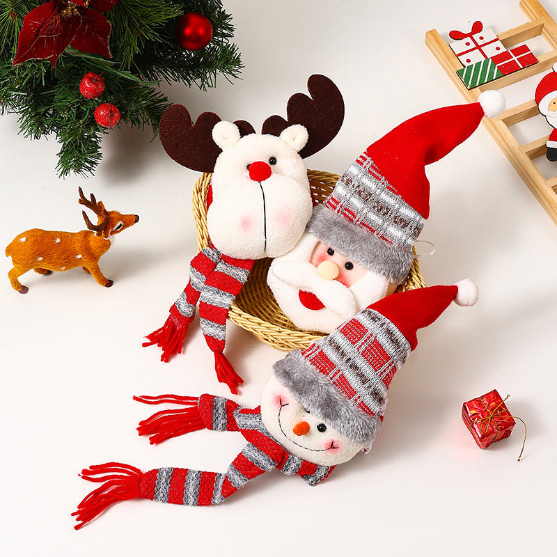 Dekorative Vorhanghalter mit Weihnachtselch-Motiv Brehn