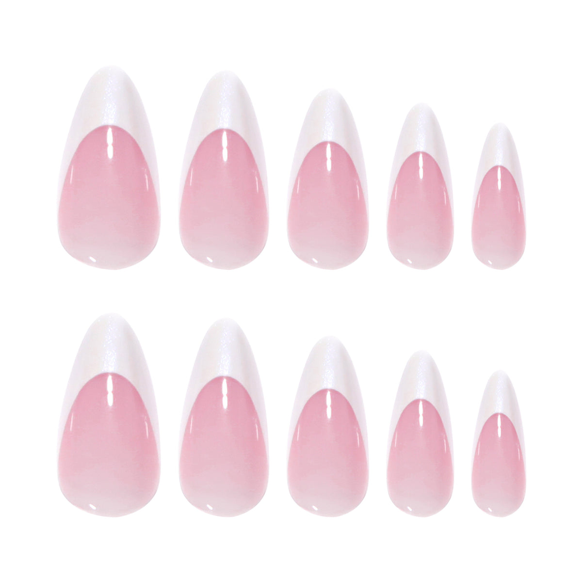 Kunstvolle Stiletto-Nägel mit elegantem Farbverlauf Brehn