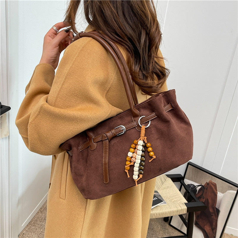 Wildleder Tote Bag Brehn