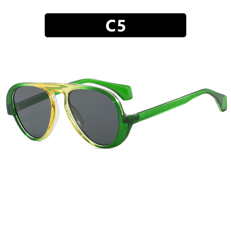 Damen Sonnenbrille mit einzigartigem Retro-Rahmen und UV-Schutz Brehn