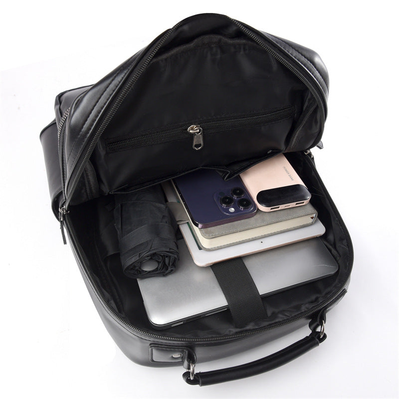 Executive Leder Rucksack Brehn