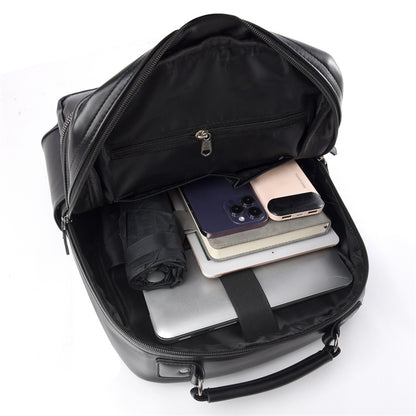 Executive Leder Rucksack Brehn
