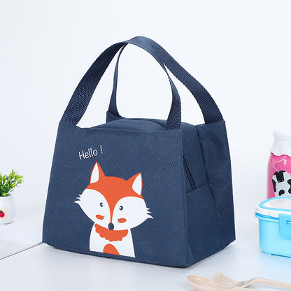 Süße Bärenprint isolierte Lunch-Tasche Brehn