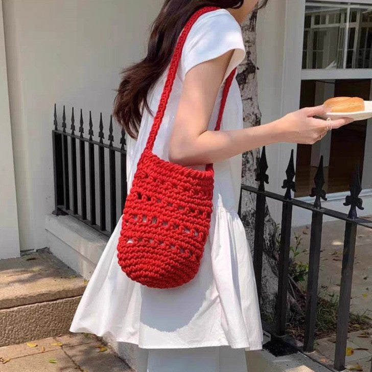 Handgehäkelte Mini-Tasche Brehn