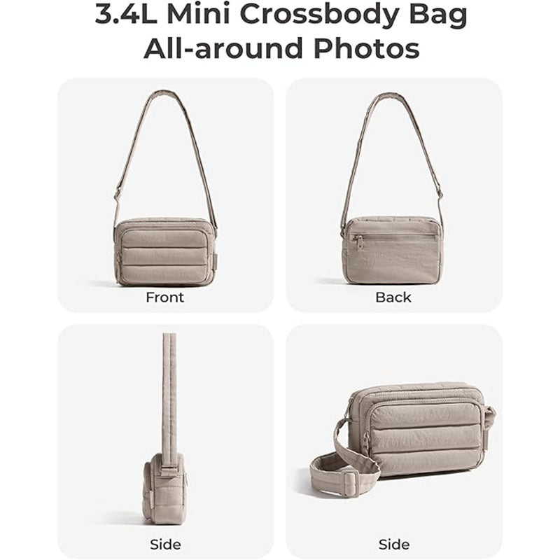 Modische Crossbody-Tasche mit Mehreren Fächern Brehn