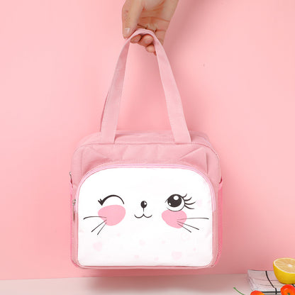 Verspielt tierisch inspiriertes isoliertes Lunchbag Brehn