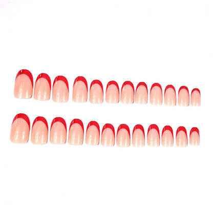 Elegantes französisches Spitzen-Nagelset Brehn