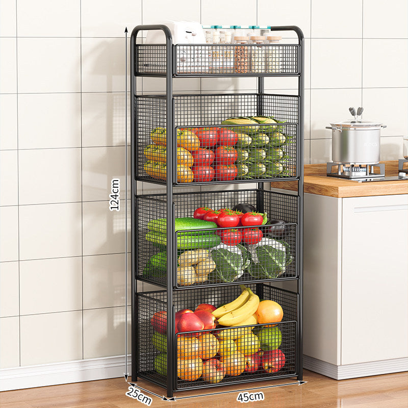 Rolling Kitchen Storage Rack Brehn