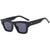Damen Modische Sonnenbrille im trendigen geometrischen Design Brehn