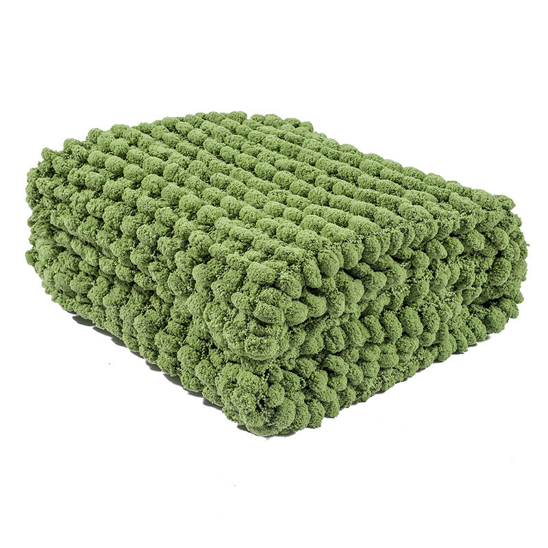 Gemütliche Chenille-Decke