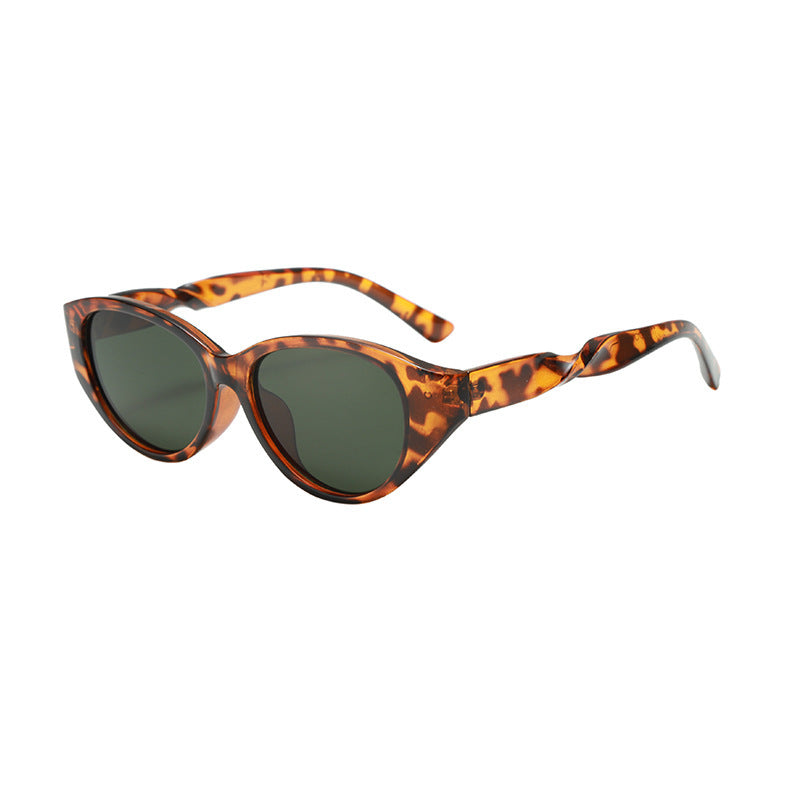 Damen Vintage-inspirierte Sonnenbrille mit strukturiertem Rahmen Brehn
